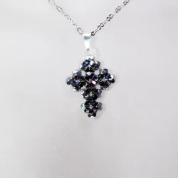 Pendant 40cm - Phoebe-Silver Chain - Pendant 40cm - Laiton argenté